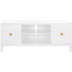 Riya 2 Door 1 Shelf Media Stand - MED5006 - White - Safavieh