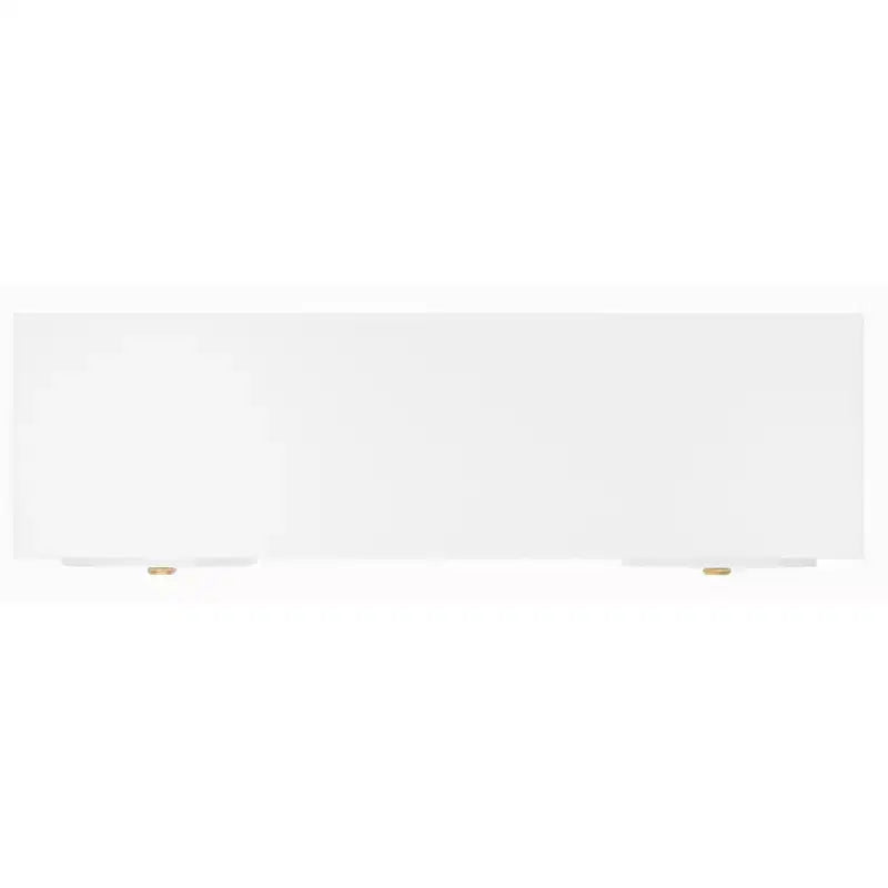 Meuble TV 2 portes 1 étagère Riya - MED5006 - Blanc - Safavieh
