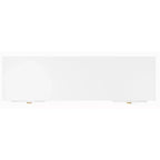 Meuble TV 2 portes 1 étagère Riya - MED5006 - Blanc - Safavieh