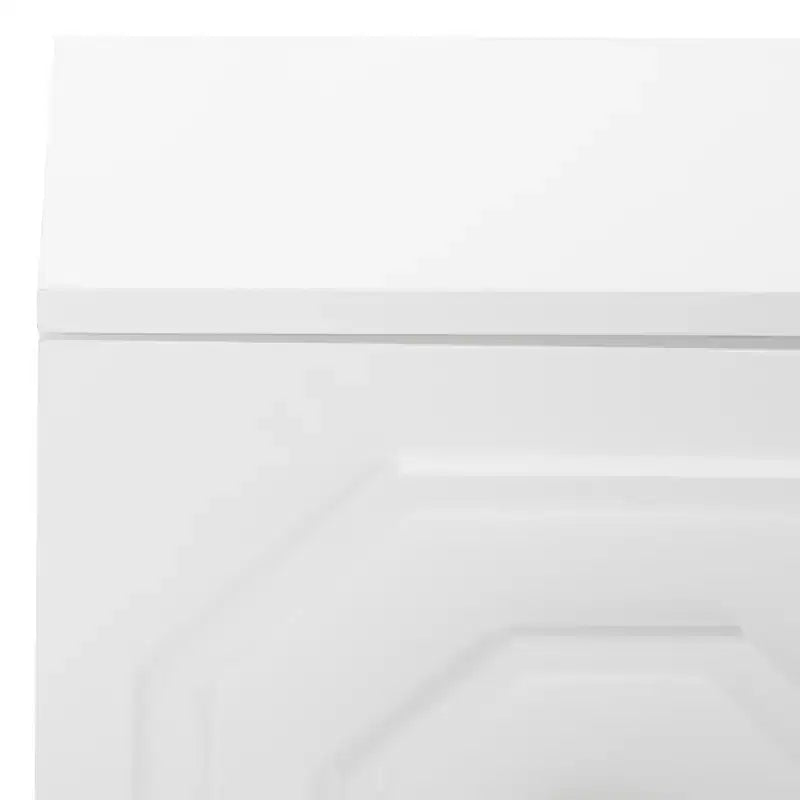 Meuble TV 2 portes 1 étagère Riya - MED5006 - Blanc - Safavieh