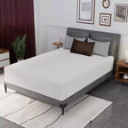 FDW 12 Inch Green Tea Memory Foam Mattress Cooling Gel Infused Mattress,Fiberglass Free/CertiPUR-US Certified/Bed-in-a-Box,White