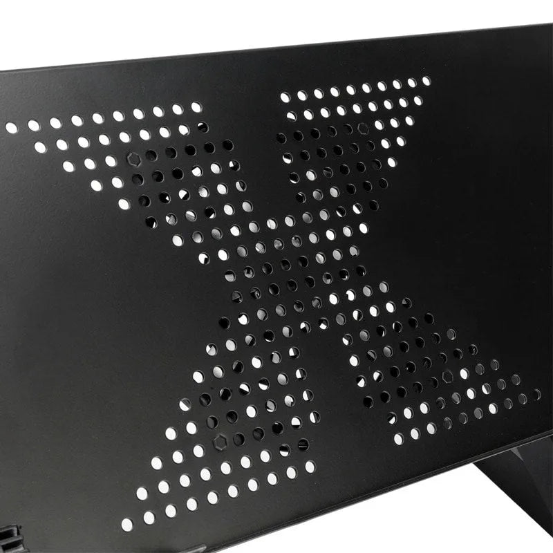 Folding Laptop Desk with Cooling Fan and Mouse Pad