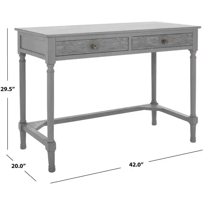 Bureau 2 tiroirs Ryleigh - DSK5706 - Safavieh