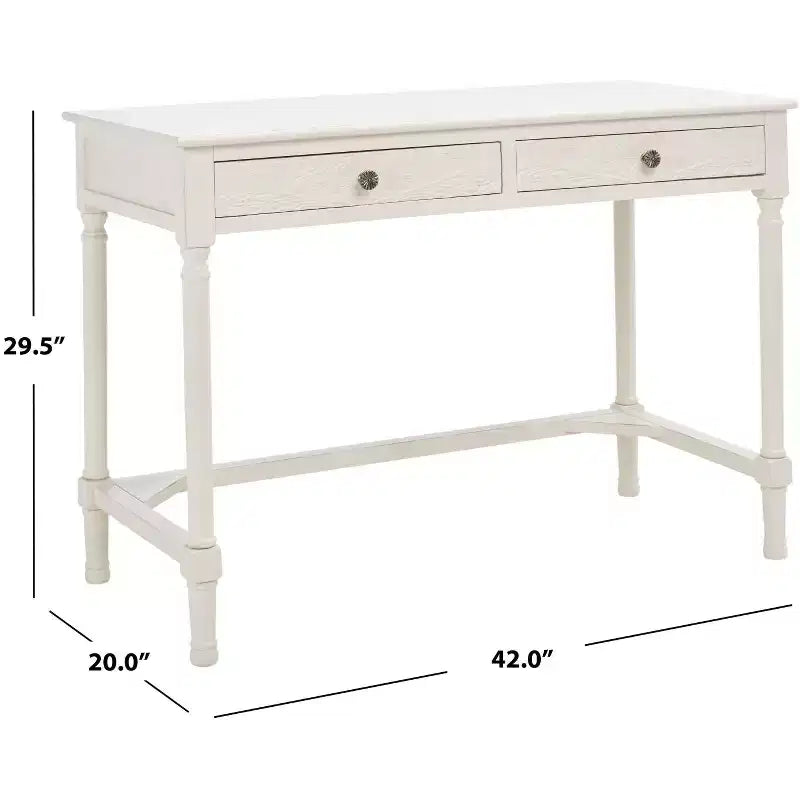 Bureau 2 tiroirs Ryleigh - DSK5706 - Safavieh