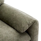 38.6" W Oversized Accent Armchair with Chenille Upholstery
