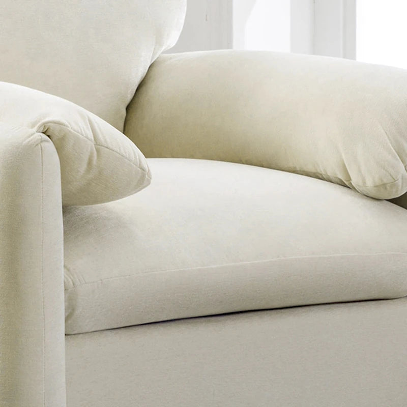 38.6" W Oversized Accent Armchair with Chenille Upholstery