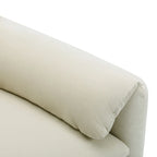 38.6" W Oversized Accent Armchair with Chenille Upholstery