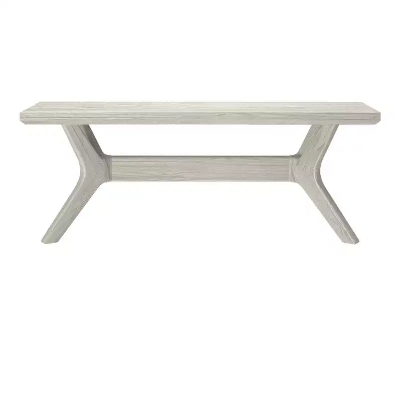 Banc de salle à manger en bois massif Verso Plank+Beam, banc d'entrée 48, banc de chambre minimaliste