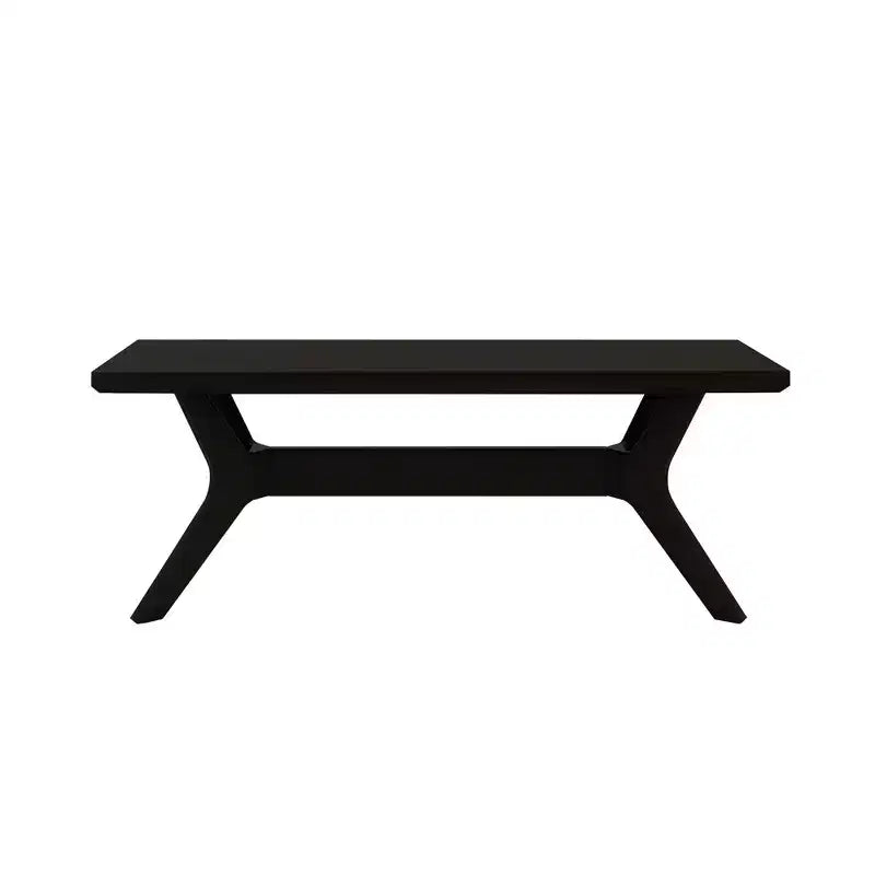 Banc de salle à manger en bois massif Verso Plank+Beam, banc d'entrée 48, banc de chambre minimaliste
