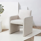 Linen Arm Chair - 26W x 25D x 33H