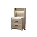 4-Piece Light Brown Panel Bedroom Set