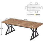 Lantine 70.86-Inch Modern Executive Desk