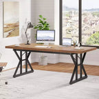 Lantine 70.86-Inch Modern Executive Desk