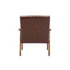 Upholstered Accent Arm Chair with Wood Frame