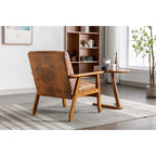 Upholstered Accent Arm Chair with Wood Frame