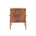 Upholstered Accent Arm Chair with Wood Frame