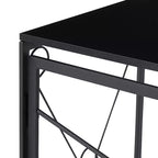 VECELO Bureau d'angle en L pour ordinateur, poste de travail d'écriture pour bureau à domicile, table de jeu de 150 cm