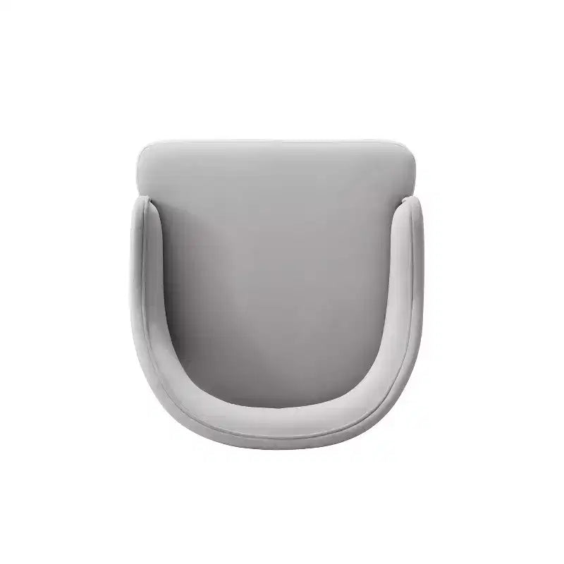 Lot de 2 chaises de salle à manger Carrington modernes en velours avec accoudoirs Manhattan Comfort