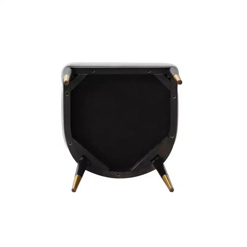 Lot de 2 chaises de salle à manger Carrington modernes en velours avec accoudoirs Manhattan Comfort