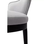 Lot de 2 chaises de salle à manger Carrington modernes en velours avec accoudoirs Manhattan Comfort