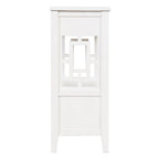 Console Table with 4 Drawers and Storage Shelf