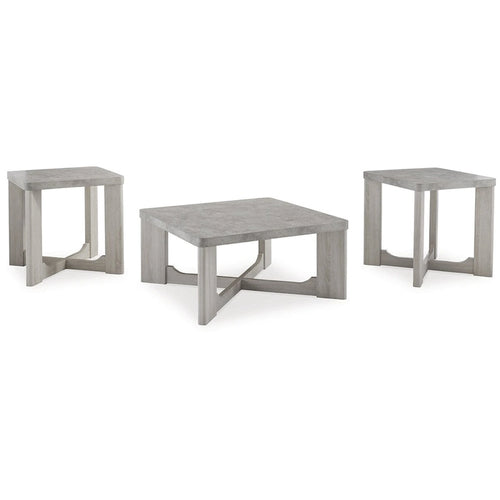 3-Piece Coffee Table and End Table Set - 35W x 35D x 17H