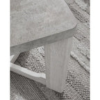 Ensemble table basse et tables d'appoint 3 pièces - 35 larg. x 35 prof. x 17 haut.