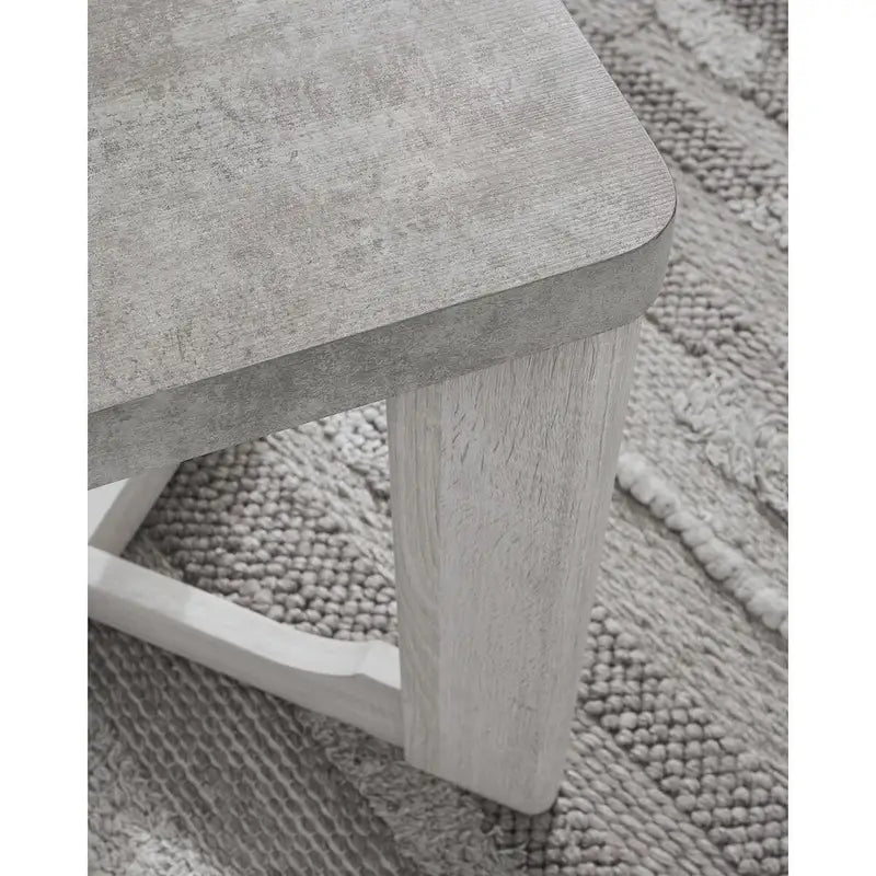 Ensemble table basse et tables d'appoint 3 pièces - 35 larg. x 35 prof. x 17 haut.