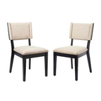 Upholstered Dining Chairs, Set of 2
