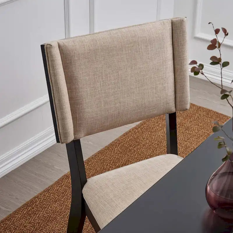 Upholstered Dining Chairs, Set of 2