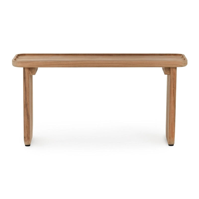 31-Inch Teak Wood Outdoor Coffee Table