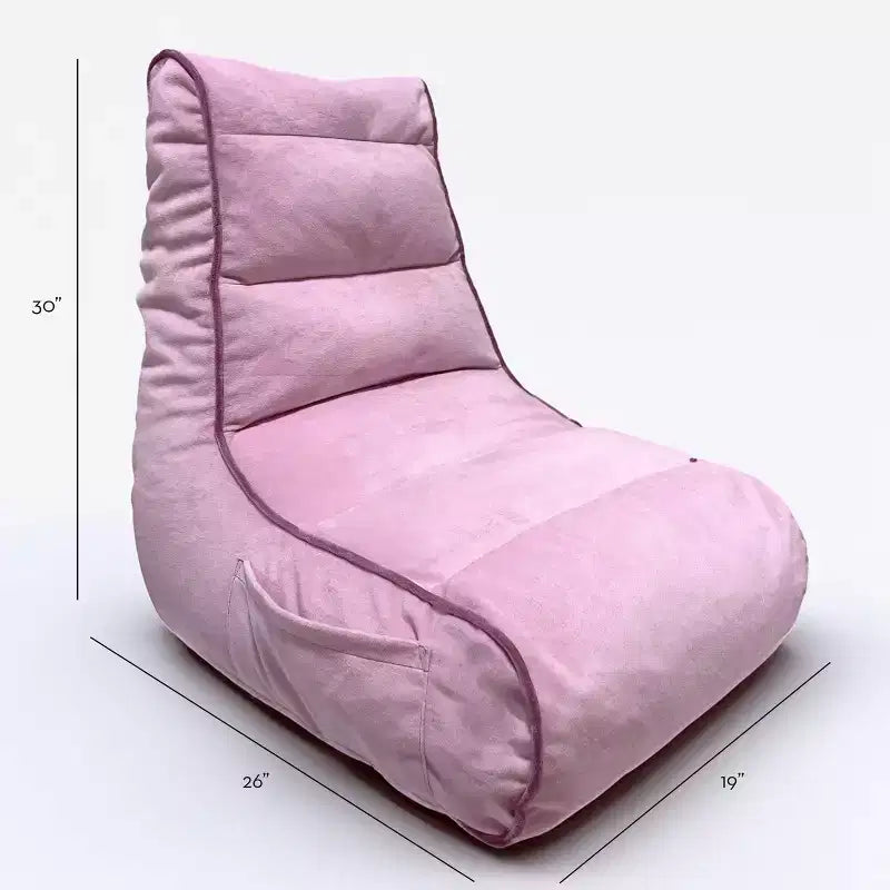 PM&J Home Velvet Gaming Bean Bag Chair