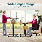 Height Adjustable Standing Desk with Electric Motor