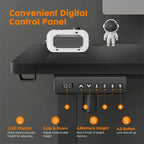 Height Adjustable Standing Desk with Electric Motor