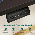 Height Adjustable Standing Desk with Electric Motor