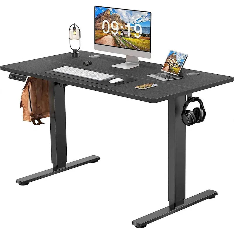 Height Adjustable Standing Desk with Electric Motor