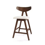 Lot de 2 tabourets de bar Christopher Knight Home Stocker rembourrés hauteur comptoir