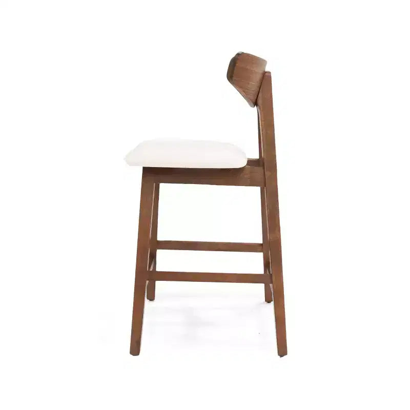 Lot de 2 tabourets de bar Christopher Knight Home Stocker rembourrés hauteur comptoir