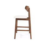 Lot de 2 tabourets de bar Christopher Knight Home Stocker rembourrés hauteur comptoir