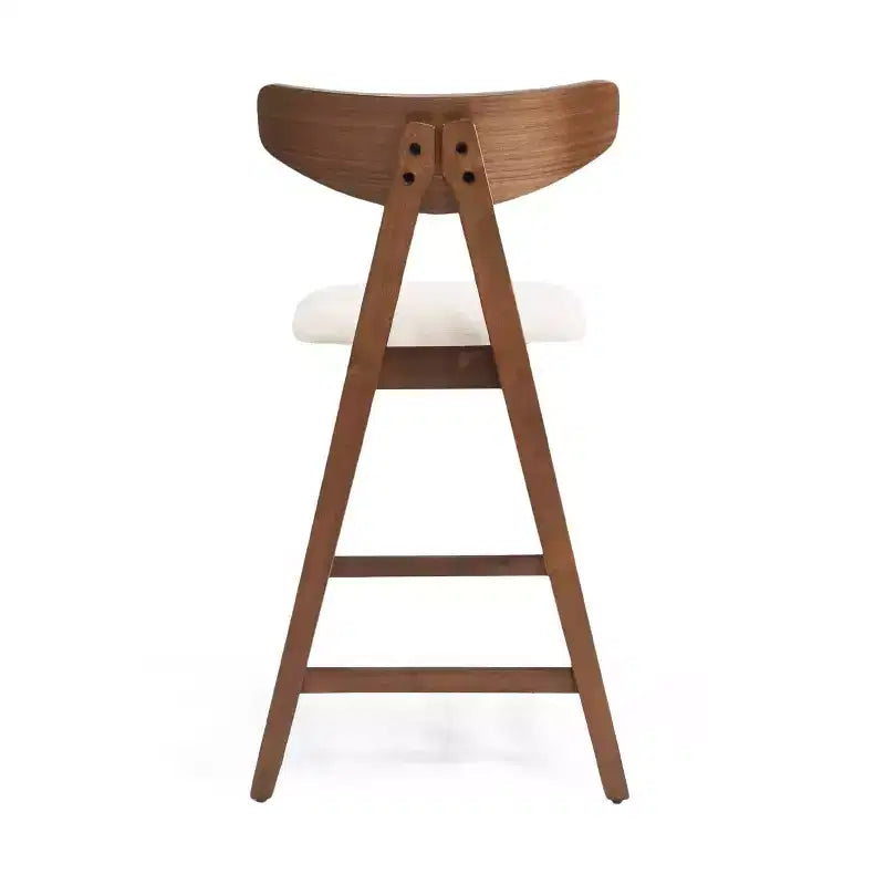 Lot de 2 tabourets de bar Christopher Knight Home Stocker rembourrés hauteur comptoir