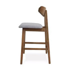 Lot de 2 tabourets de bar Christopher Knight Home Stocker rembourrés hauteur comptoir
