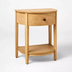 Harriett Nightstand Natural Wood - Threshold designed with Studio McGee
