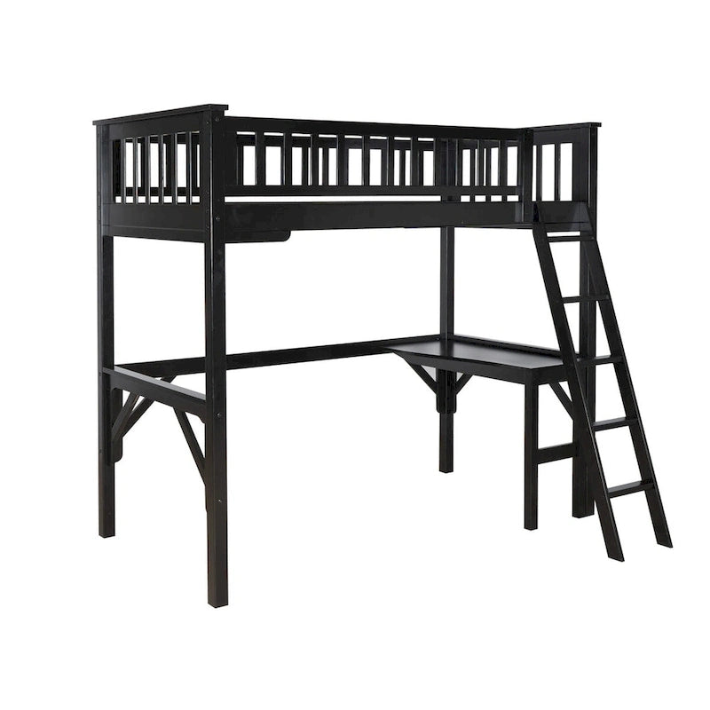 Twin Study Loft Bed