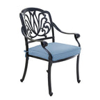 Manasquan 13-piece Gunmetal Aluminum Dining Set by Havenside Home