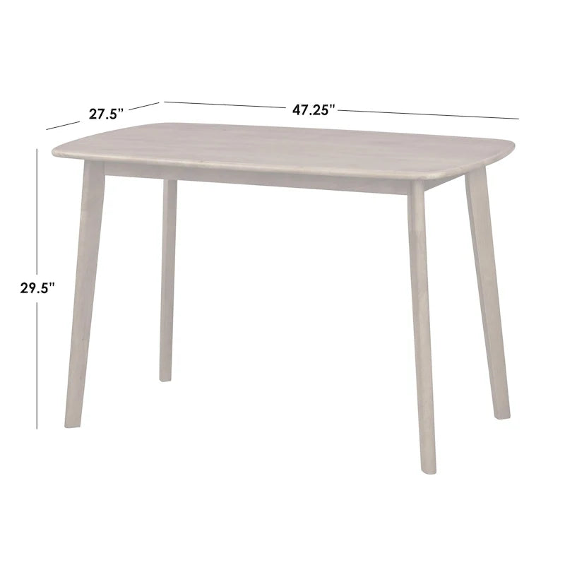 Simple Living 4-Piece Nettie Solid Wood Dining Set
